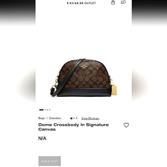 COACH AUTHENTIC SIGNATURE MONOGRAM DOME CROSSBODY W/MATCHING WRISTLET NWT - Picture 16 of 16